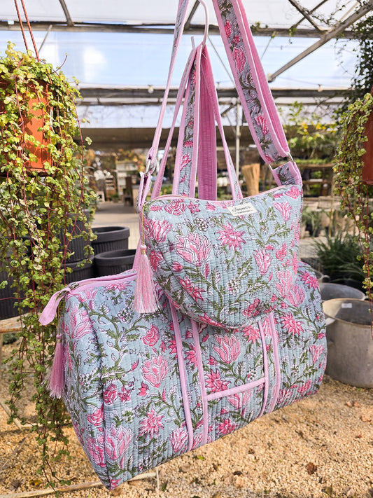 Floral Pink - תיק צד